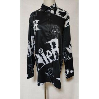 ニーアクロージング(NieR Clothing)のNieRClothing　ニーアクロージング　ロゴ　ロングシャツ　未使用　訳あり(シャツ/ブラウス(長袖/七分))