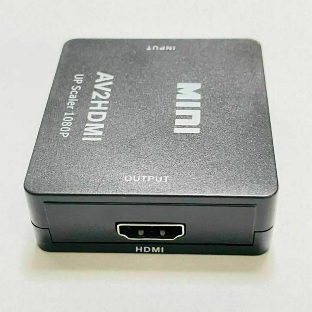 AV2HDMI RCA to HDMI変換コンバーター AV to HDMI⑦ スマホ/家電/カメラのテレビ/映像機器(映像用ケーブル)の商品写真
