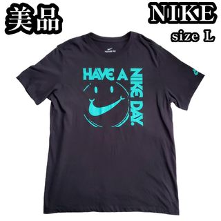 ナイキ(NIKE)のNIKE HAVE A NIKE DAY Tシャツ ブラック サイズL ナイキ(Tシャツ/カットソー(半袖/袖なし))