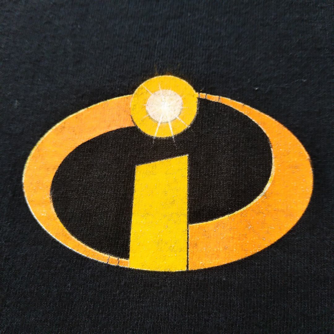 Disney - 古着 Mr.インクレディブル 長袖Tシャツ XL 黒 Disney - 古着 Mr.インクレディブル 長袖Tシャツ XL 黒