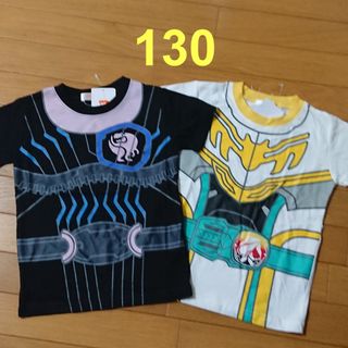 新品☆130cm 仮面ライダー 半袖 シャツ トップス なりきり 変身 リバイス(Tシャツ/カットソー)