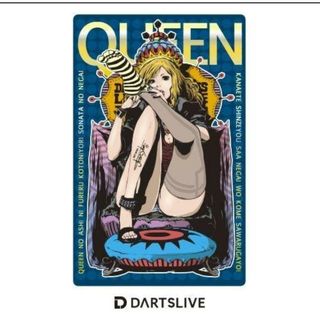 ダーツライブカード　DARTSLIVE　レア　QUEEN　クイーン【】21(ダーツ)