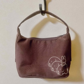 ミッフィー(miffy)のミッフィー ハンドバッグ　鞄 小さめ 手持ち レディース 布 柔らかい 台形(ハンドバッグ)