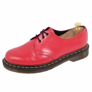 Dr.Martens - ドクターマーチン Dr.Martens レザーシューズ ダービーシューズ 1461 3ホール スムースレザー 革靴 メンズ UK8 レッド