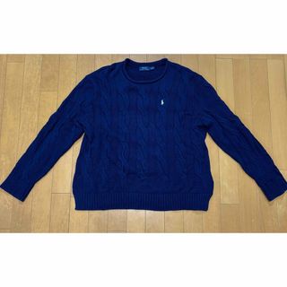 ポロラルフローレン(POLO RALPH LAUREN)のRalph Lauren ネイビーニット(ニット/セーター)