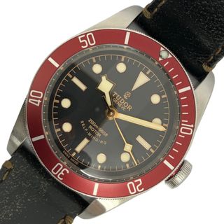 チュードル(Tudor)の　チューダー/チュードル TUDOR ヘリテージ ブラックベイ 79220R ブラック SS/革ベルト 自動巻き メンズ 腕時計(その他)