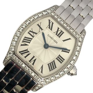 カルティエ(Cartier)の　カルティエ Cartier トーチュSM WA501011 シルバー K18WG 手巻き レディース 腕時計(腕時計)