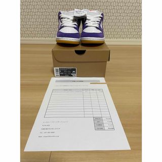 ナイキ(NIKE)のNike SB Dunk Low Pro "CourtPurple"(スニーカー)