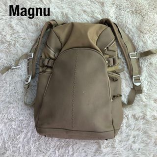 Magnu - MagnuマヌーレザーリュックURBANIZE pakアーバナイズパックベージュ