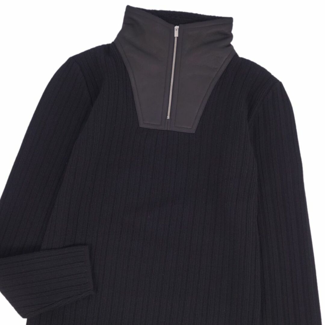 HERMES - 美品 エルメス HERMES ニット ハーフジップ セーター HERMES - 美品 エルメス HERMES ニット ハーフジップ セーター