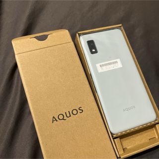 アクオス(AQUOS)の新品未使用未開封　AQUOS wish3 本体　グリーン(スマートフォン本体)