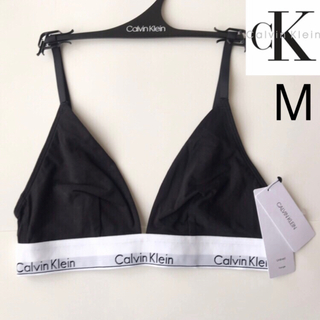 カルバンクライン(Calvin Klein)のCK レア 新品 USA カルバンクライン ブラ 下着 黒 M(ブラ)