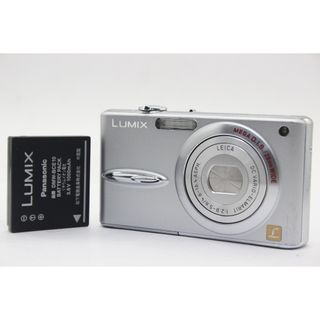 【美品 返品保証】 パナソニック Panasonic LUMIX DMC-FX30 バッテリー付き コンパクトデジタルカメラ  s9157(コンパクトデジタルカメラ)