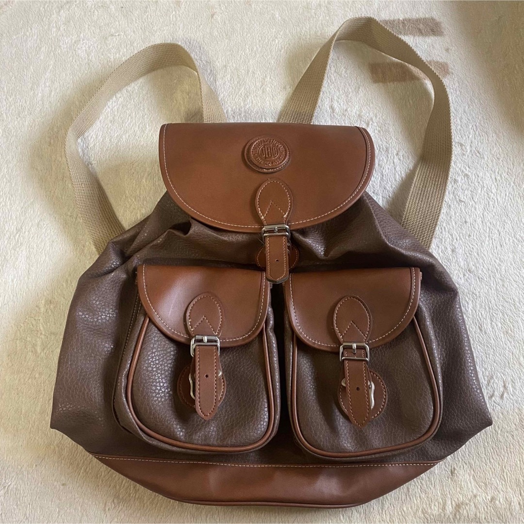 茶色　リュック　 レディースのバッグ(リュック/バックパック)の商品写真