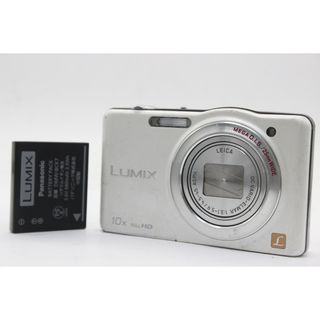 【返品保証】 パナソニック Panasonic LUMIX DMC-SZ7 ホワイト 10x バッテリー付き コンパクトデジタルカメラ  s9159(コンパクトデジタルカメラ)