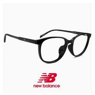 ニューバランス(New Balance)の【新品】 ニューバランス メガネ nb09378x-4 new balance newbalance 眼鏡 メンズ レディース nb09378x c04 ブラック 黒 黒縁 黒ぶち ボスリントン 型 フレーム スポーツメガネ スポーツ眼鏡 ダミーレンズ発送(サングラス/メガネ)