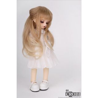 数量限定🩷　BJD CROBI  グラデーションクリーム　ウィッグメッシュ(人形)