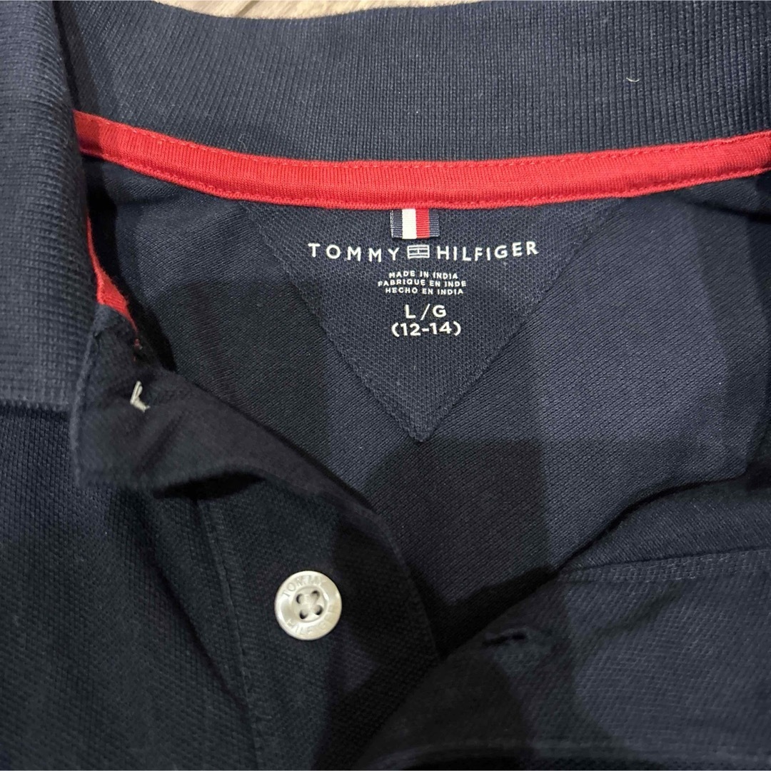 TOMMY HILFIGER(トミーヒルフィガー)のトミーヒルフィガー　ポロシャツ　キッズ キッズ/ベビー/マタニティのキッズ服男の子用(90cm~)(Tシャツ/カットソー)の商品写真