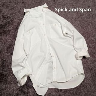 Spick & Span - 【美品】 Spick and Span オーバーサイズシャツ スキッパー 日本製