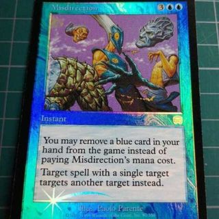 マジックザギャザリング(マジック：ザ・ギャザリング)のMTG 誤った指図 Misdirection MMQ Foil 英語版(シングルカード)