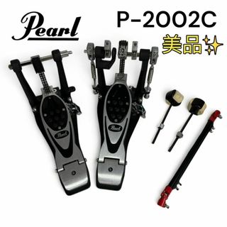 パール(pearl)の【美品】Pearl パール エリミネーター ツインペダル P-2002C(ペダル)