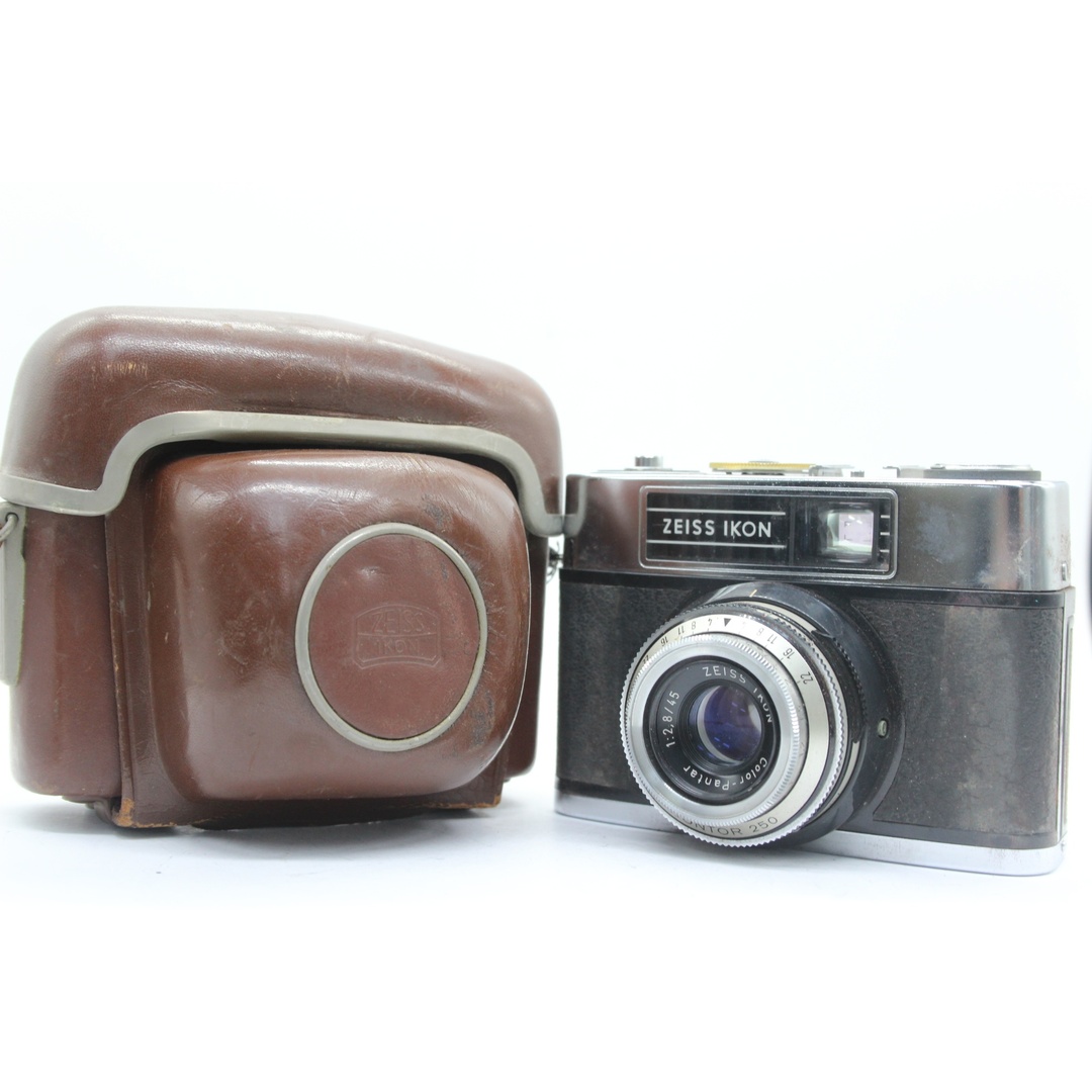 【返品保証】 ツァイスイコン Zeiss Ikon Contina L Color-Pantar 45mm F2.8 ケース付き カメラ  s9170 スマホ/家電/カメラのカメラ(フィルムカメラ)の商品写真