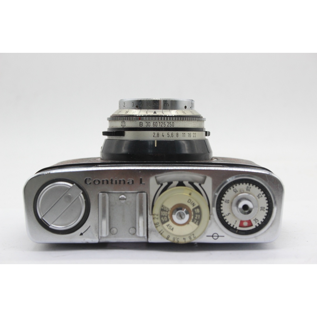 【返品保証】 ツァイスイコン Zeiss Ikon Contina L Color-Pantar 45mm F2.8 ケース付き カメラ  s9170 スマホ/家電/カメラのカメラ(フィルムカメラ)の商品写真