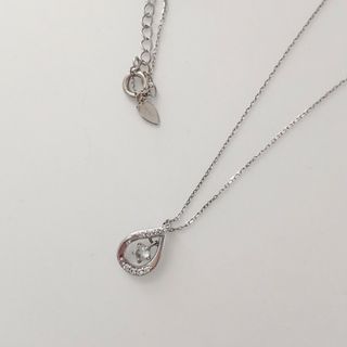 ヨンドシー(4℃)の4℃　雫　シルバーネックレス(ネックレス)