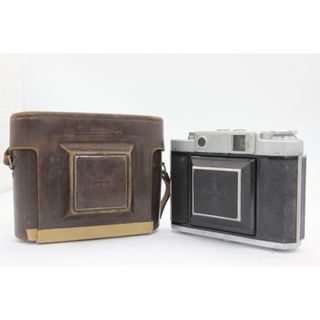 【訳あり品】 マミヤ Mamiya-6 D.Zuiko F.C. 7.5cm F3.5 ケース付き 蛇腹カメラ  s9173(フィルムカメラ)