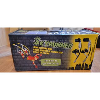 【美品】SkyRunner 70-90kg用スカイランナー ジャンピングシューズ(トレーニング用品)