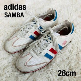 アディダス(adidas)のAdidasアディダススニーカー　SAMBAサンバ　トリコロール26cm(スニーカー)