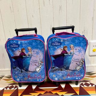 ディズニー(Disney)のアナと雪の女王　キャリーケース　2個セット(旅行用品)