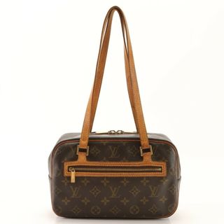 ルイヴィトン(LOUIS VUITTON)のルイヴィトン モノグラム シテ MM M51182 レザー トート バッグ 肩掛け ショルダー ハンド ブラウン ビジネス レディース EHE AA3-3(トートバッグ)