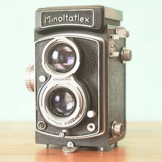 KONICA MINOLTA - 完動品◎Minoltaflex 3型ミノルタ 二眼レフ フィルムカメラ #556