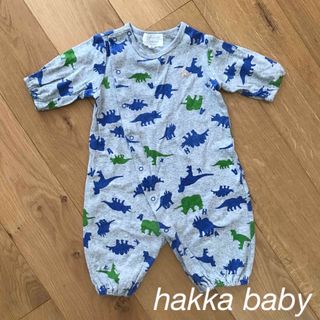 hakka baby - ハッカベビー　ロンパース　2wayオール カバーオール　60 70 80 F