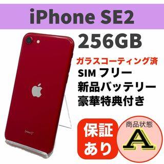 Apple - iPhone SE 第2世代 (SE2) レッド 256GB 本体 SIMフリー