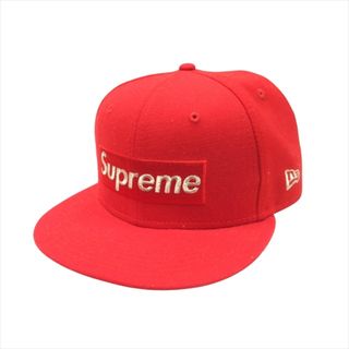 シュプリーム(Supreme)の美品 20ss シュプリーム × ニューエラ メタリックボックスロゴキャップ(キャップ)