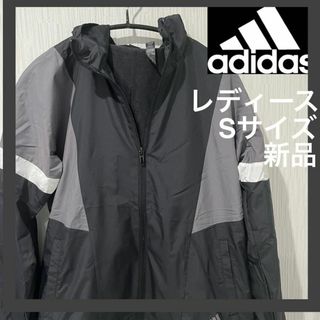 アディダス(adidas)のadidas レギュラーフィット ウインドブレーカージャケット レディース 黒(ウォーキング)