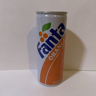 ④空缶 昭和 ファンタオレンジ 1989年製 レトロ缶 当時物  ブリパイ (その他)
