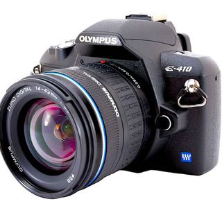 オリンパス(OLYMPUS)の美品 iPhone転送OK OLYMPUS E-410 レンズキット #6888(デジタル一眼)