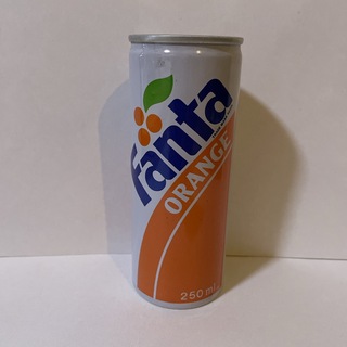 ⑤空缶 昭和 ファンタオレンジ 1989年製 レトロ缶 当時物  ブリパイ (その他)