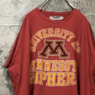 University Minnesota カレッジロゴ 雰囲気抜群 Tシャツ(Tシャツ/カットソー(半袖/袖なし))