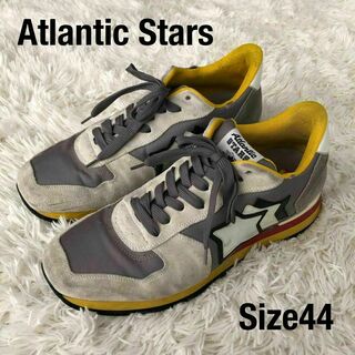 アトランティックスターズ(Atlantic STARS)のAtlanticStarsアトランティックスターズスニーカークリーム×グレー44(スニーカー)