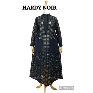 アルディーノアール(HARDY NOIR)の美品 HARDY NOIR　アルディーノアール　メッシュネットワンピース(ロングワンピース/マキシワンピース)