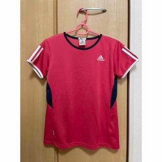 アディダス(adidas)のadidas  アディダス　半袖　ピンク　ヨガ(Tシャツ(半袖/袖なし))