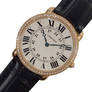 カルティエ(Cartier)の　カルティエ Cartier ロンド ルイ カルティエ　LM WR000651 K18ピンクゴールド メンズ 腕時計(その他)
