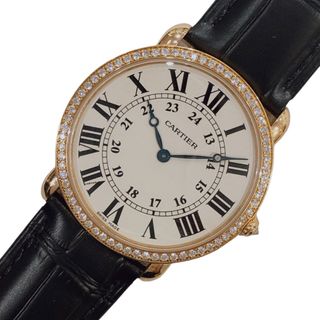 カルティエ(Cartier)の　カルティエ Cartier ロンド ルイ カルティエ　LM WR000651 K18ピンクゴールド メンズ 腕時計(その他)