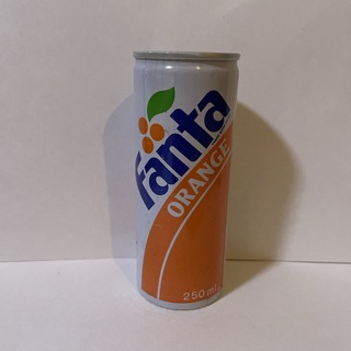 ⑧空缶 昭和 ファンタオレンジ 1989年製 レトロ缶 当時物  ブリパイ (その他)