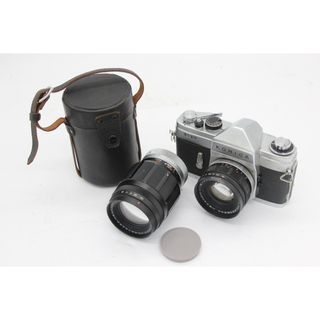 【訳あり品】 コニカ KONICA FP HEXANON 52mm F1.8 135mm F3.5 ボディレンズセット  s9196(フィルムカメラ)