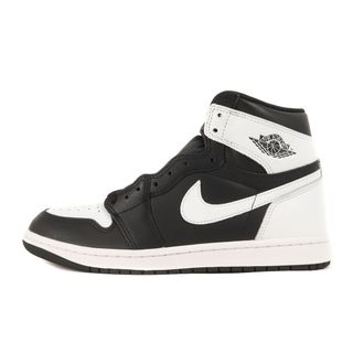 ナイキ(NIKE)の新品 NIKE ナイキ サイズ:26.5cm / AIR JORDAN 1 RETRO HIGH OG REVERSE PANDA (DZ5485-010) エアジョーダン1 レトロ ハイ リバース パンダ ブラック ホワイト 黒白 US8.5 / ハイカット スニーカー バッシュ シューズ 靴【メンズ】(スニーカー)